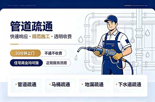 盘锦管道疏通