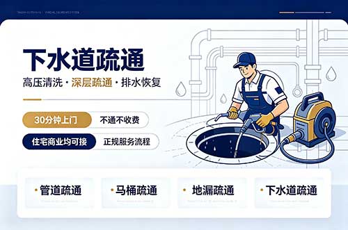 盘锦下水道疏通